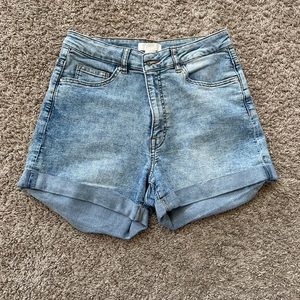 H&M High Waist Comfy Shorts Size 8